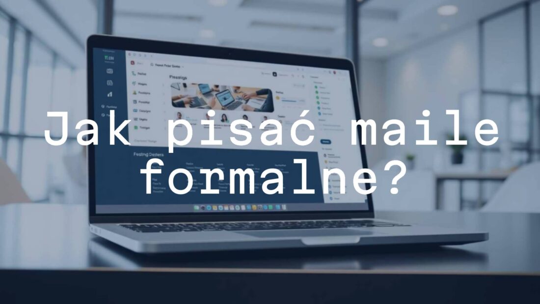 Professional email composition on a laptop screen, business environment, formal tone, elegant and clean workspace, modern office setting, realistic.