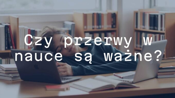 A student taking a short break from studying, sitting at a desk with books and a laptop, looking relaxed, soft lighting, cozy atmosphere.